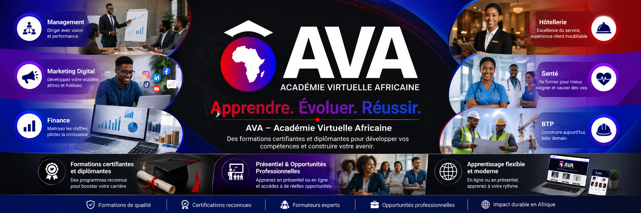 AVA Academy Banner