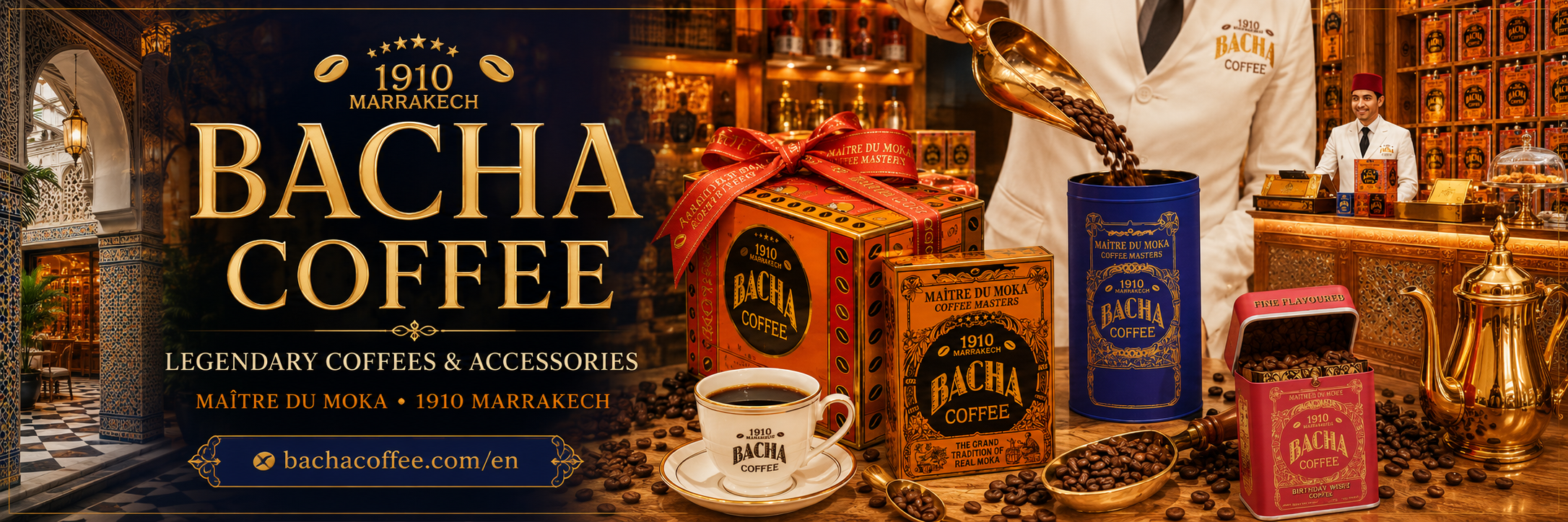 BACHA COFFEE BANNER