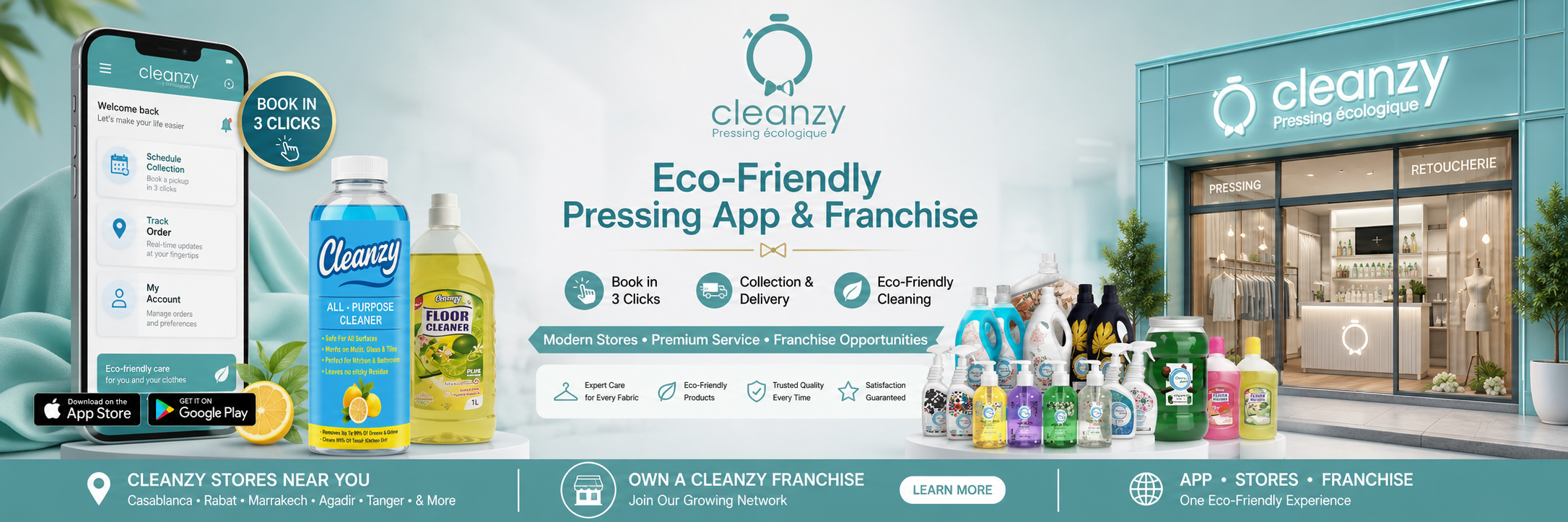 CLEANZY Banner