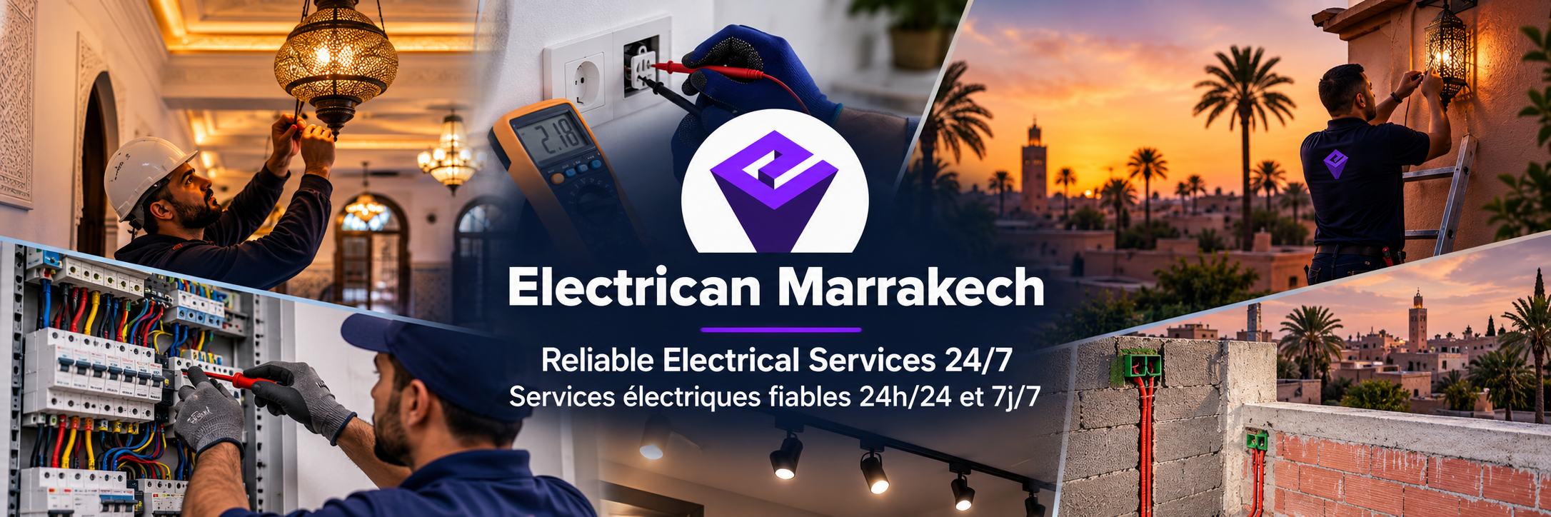 Marrakech Electrical Services Banner